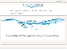 Tablet Screenshot of clearwatersanmarcos.com